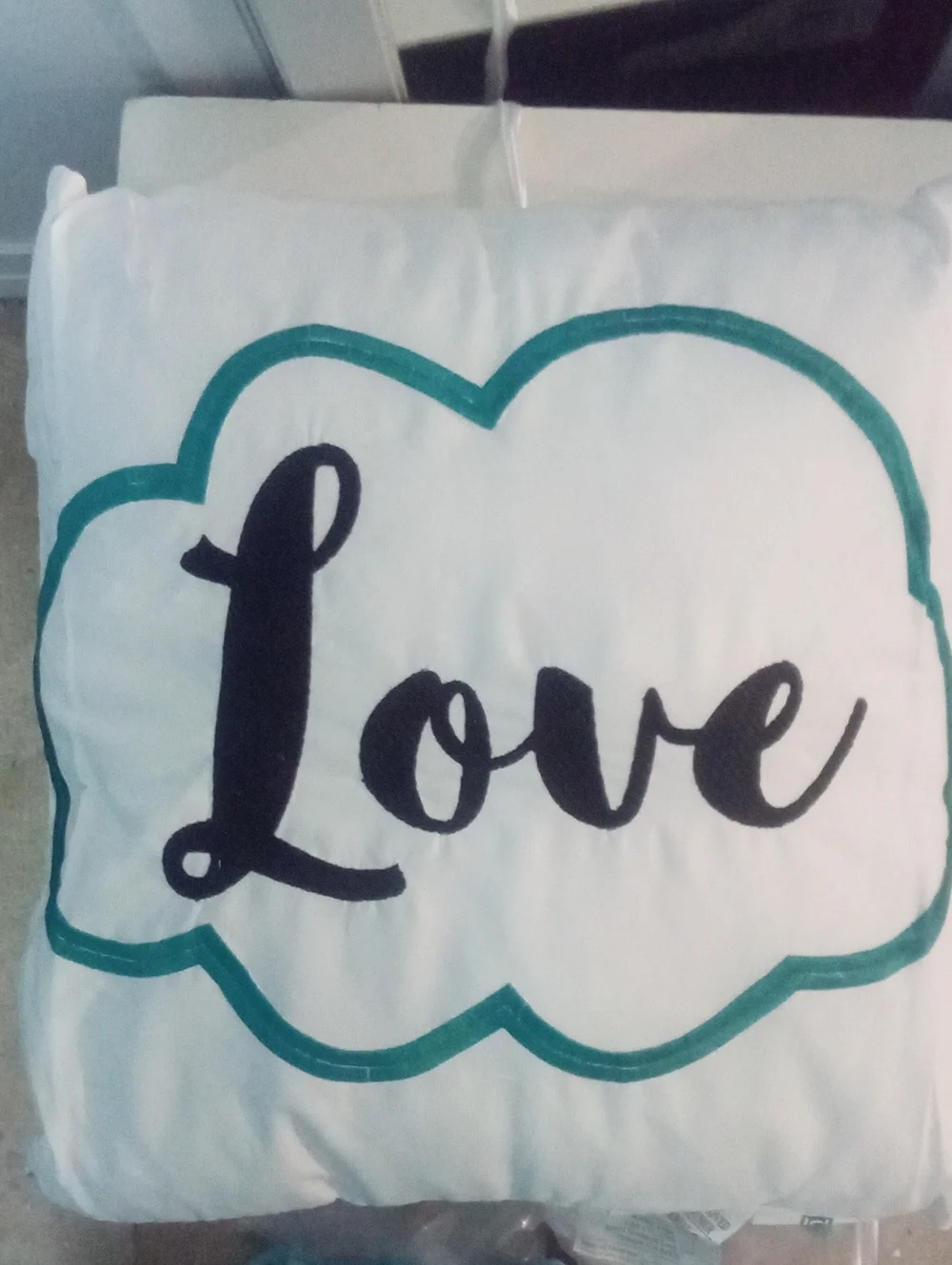 Full Queen Comforter Set NWT $149.99 Aqua Turquoise Silver